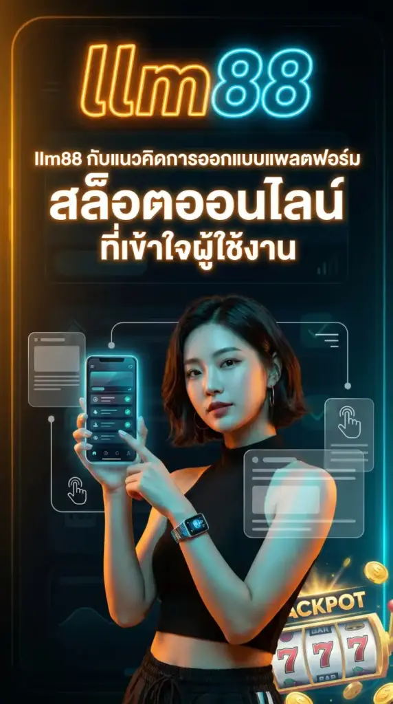 llm88 กับแนวคิดการออกแบบแพลตฟอร์ม สล็อตออนไลน์ ที่เข้าใจผู้ใช้งาน